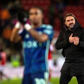 FRUSTRATING NIGHT - Daniel Farke's Leeds United should have been two or three goals to the good in the first half but left Rotherham United's New York Stadium with a 1-1 draw. Pic: Bruce Rollinson
