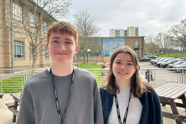 Joseph is looking forward to studying at Oxford, and Ruth at Cambridgge