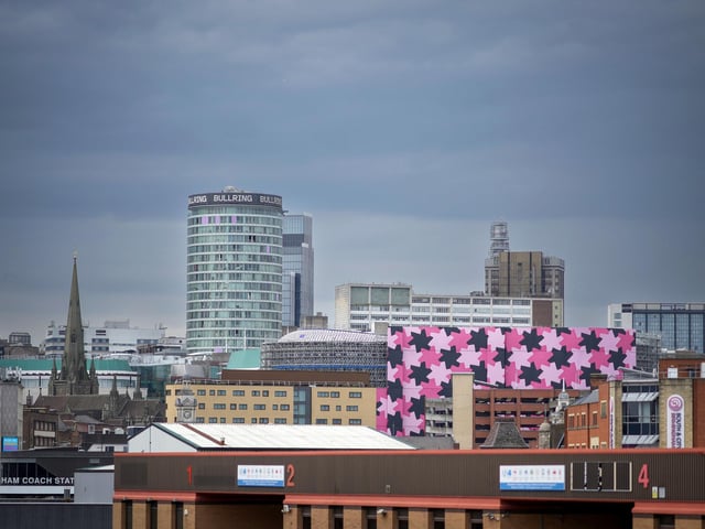Birmingham is the third biggest city in the United Kingdom with a population of 2,607,437.