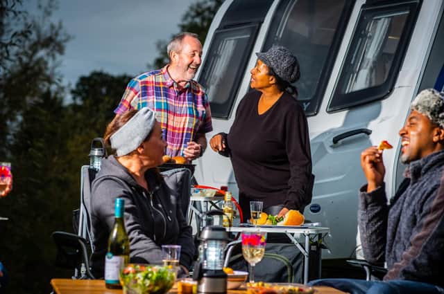 Camping and caravaning can be good for your mental health (photo: Will Johnston and The Camping and Caravaning Club)