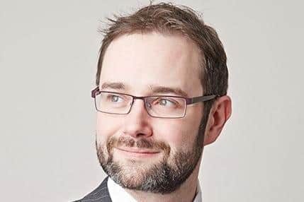 Leeds barrister Christopher Moran says lawyers are working for less than minimum wage. (photo from Park Square Barristers)