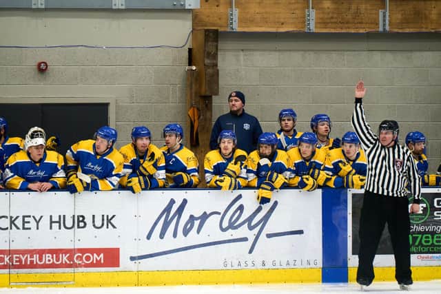 LONG WEEKEND: Leeds Knights coach Ryan Aldridge will again have to carefully manage his players ice time given the hectic schedule they are in the middle of. Picture courtesy of Oliver Portamento