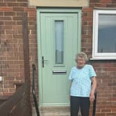 Margaret, 91, based in Dewsbury, is one of many, who has purchased a door from Batley Composite Doors, who offer premium high quality composite doors manufactured by UK brands at a fraction of the price.