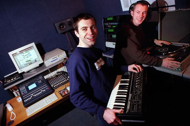 This is Edwin Preston and Peter Ashton of Richmond Hill-based Lifeforce Productions pictured in November 1998.