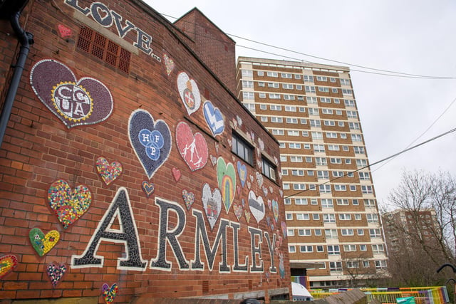 In Armley and New Wortley, the average house price in 2022 was £120,500