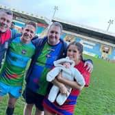 Danny Mei Lan Malin and his wife Sophie have become charity patrons and players of Rugby League All Stars (Photo by Sophie Mei Lan Malin)