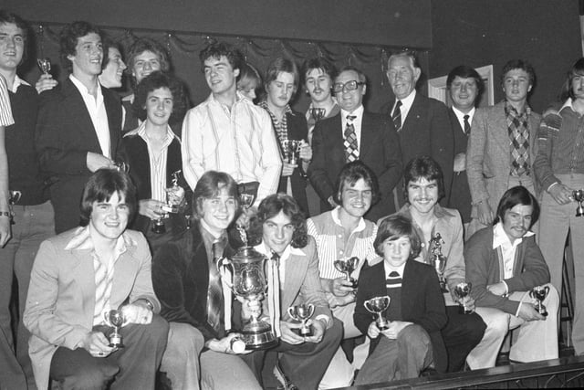Hylton Colliery Juniors celebrated their Hetton Junior League Championship success with a presentation night at Red House Workmen's Club in 1977. Were you there?