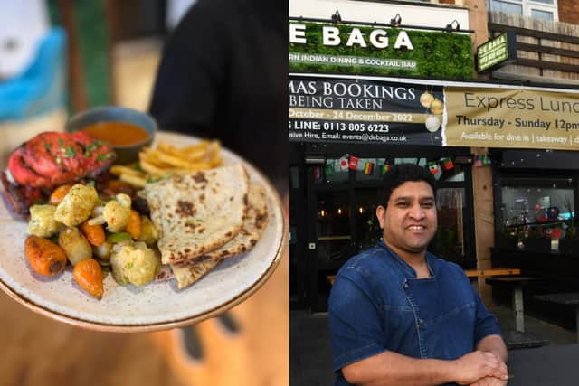 De Baga's executive chef Clive Silveira is behind the restaurant's Indian-inspired roast dinners