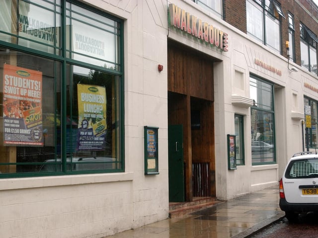 Do you remember the original Walkabout was well-known for showing live sports and serving Aussie-themed food and drink on Cookridge Street.