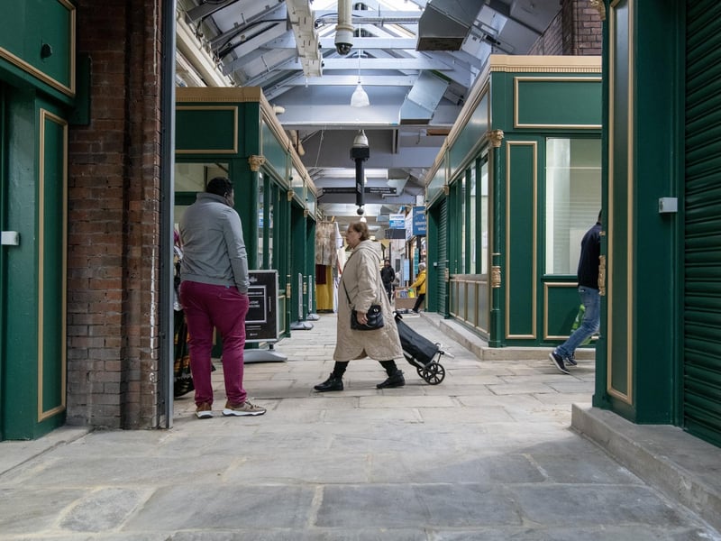 Dating back to 1875, the blockshops are the oldest surviving structures at the market and comprise eight two-storey buildings linked by an infill glazed roof.