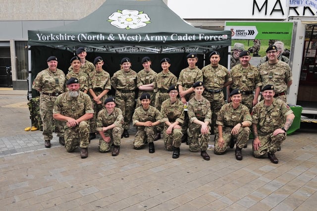 The Yorkshire (North and West) Army Cadet Force Leeds and Bradford Detachment C Company.