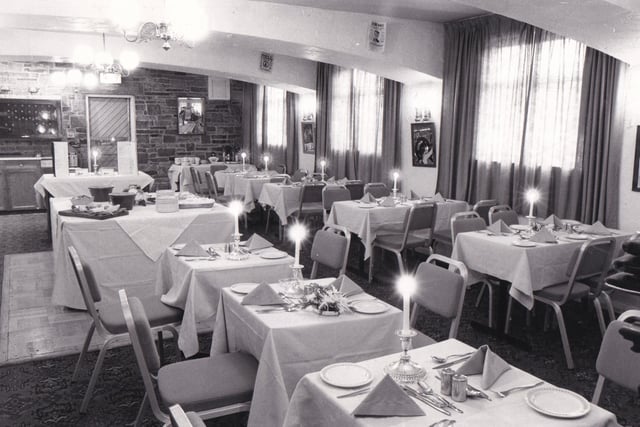 The Allerton on Nursery Lane was proud to boast a full book for Christmas 1982. Weddings, banquets, dinners and luncheons all featured on its culinary curriculum and even the traditional British sing-song was included.