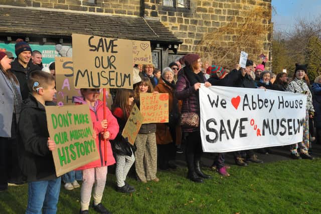 Campaigners helped to save Abbey House Museum from being earmarked for closure.