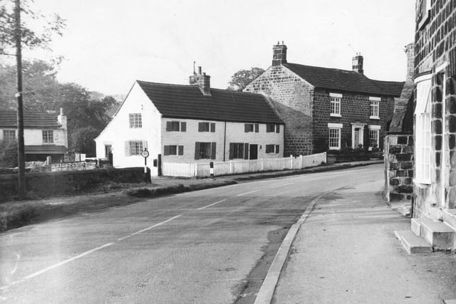 The Main Street at Thorner in October 1968.