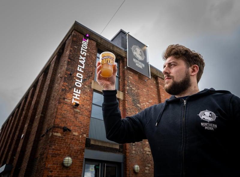 This hazy pale ale is packed with soft fruit flavours and is brewed by Leeds' very own Northern Monk.