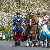 The St George's Day Parade in Morley regularly attracts thousands of visitors. Picture: Tony Johnson