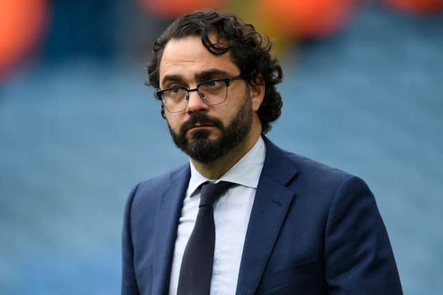 Leeds United director of football Victor Orta has left the club (Photo by OLI SCARFF/AFP via Getty Images)