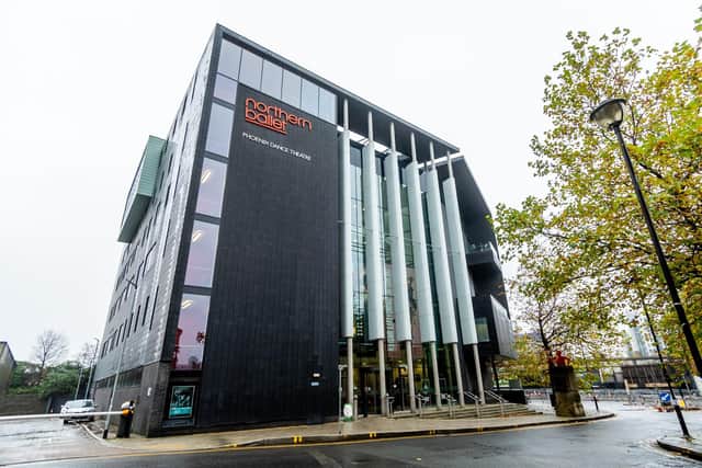 Northern Ballet, which has its base in Cecilia Street, Leeds, is facing the loss of its live orchestra at certain venues amid a "funding crisis", according to the Musicians' Union. Photo: James Hardisty.
