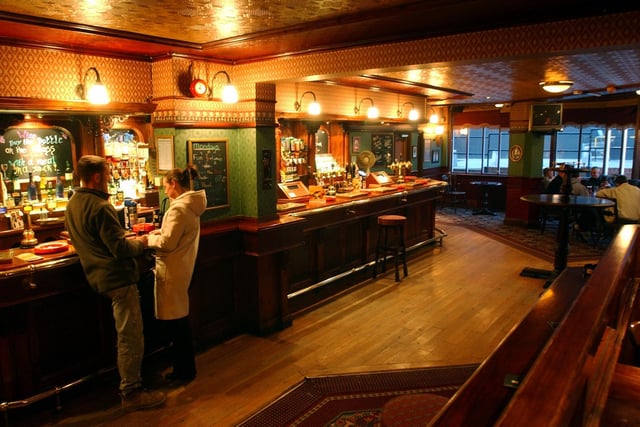 The Station pub, in Cross Gates, Leeds, next to Cross Gates train station, pictured on January 29, 2003.