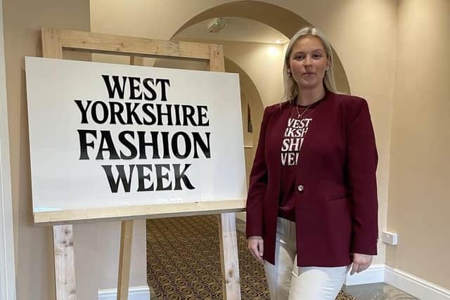 Hollie Haughin, founder of West Yorkshire Fashion Week.