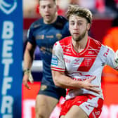 Danny Richardson in action for Hull KR against Salford Red Devils in February. Picture by Allan McKenzie/SWpix.com.