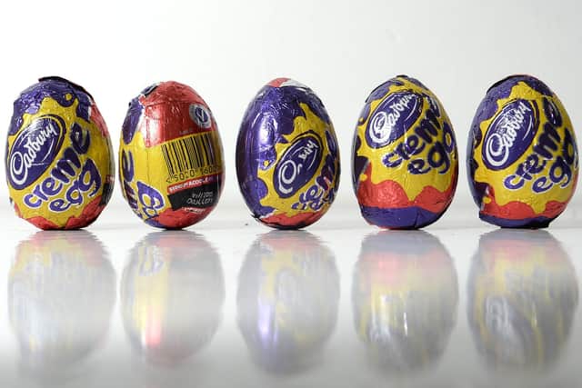 The stolen trailer was filled with almost 200,000 Cadbury Creme Eggs. Picture: Anthony Devlin/PA Wire