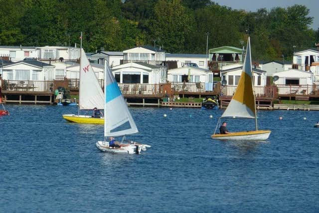 A wide selection of water sports are on offer at Seven Lakes.