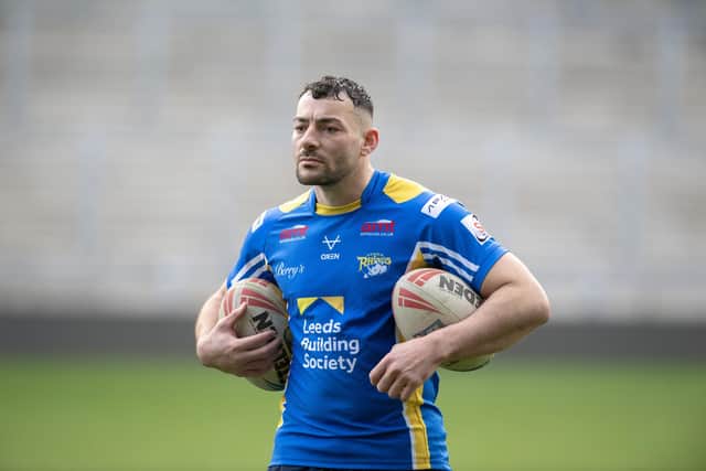 Leeds Rhinos' Jake Connor has been left out of England's Ashes squad. Picture by Tony Johnson.