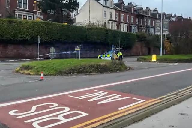 Police are investigating a fatal road traffic collision on Stanningley Road, Leeds. Picture: NW