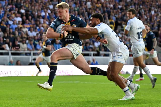 James McDonnell could return from injury when Leeds Rhinos face Wigan Warriors on Saturday. Picture by Matthew Merrick/SWpix.com.