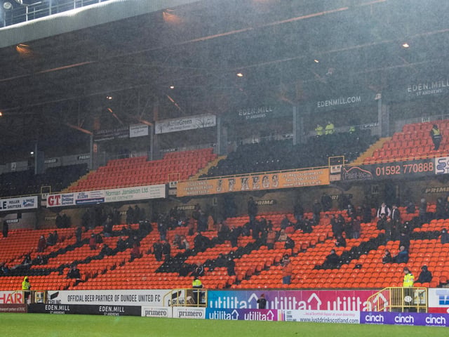 More than 12,000 attended the derby with Dundee. A season high. Their average is 6,811.