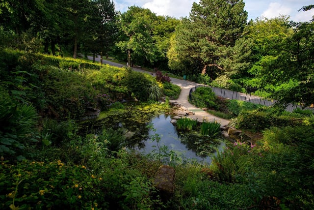 Beaumont Park is a magnificent park with ornate features, cascades, steep cliffs and picturesque woodland walks. The park was Huddersfield's first public park, and is located just a couple of miles outside the town centre. It is just over a half an hour's drive from Leeds.