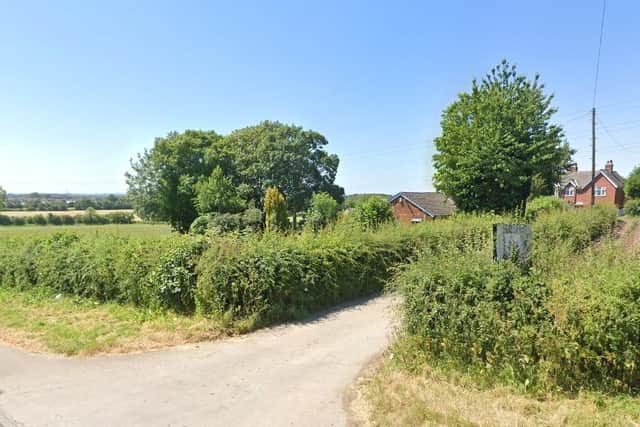 One of the proposed battery farm sites will be located around here, off Barnsdale Road. Picture from Google Maps (2023).
