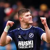 Millwall's on-loan defender Charlie Cresswell celebrates following the Sky Bet Championship match at The Den, London. Picture date: Saturday February 18, 2023. (Pic: Victoria Jones/PA)