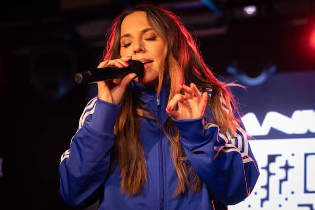 Melanie C performing at Project House, Leeds. Picture: Neil Chapman @ Unholy Racket Music Pics