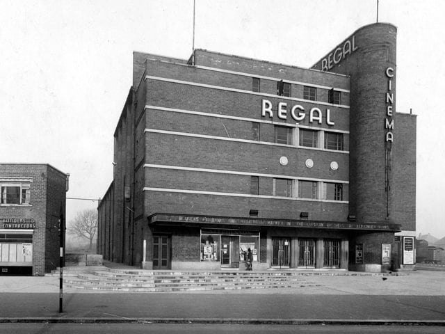 The Regal Super Cinema at number 40 Cross Gates Road pictured in January 1943 which at the time was showing the film The Corsican Bros starring Douglas Fairbanks Junior and Ruth Warwick. The Regal could seat 1,500 people and had the largest theatre car park in the country at that time with parking for 400 vehicles. It closed in 1964.