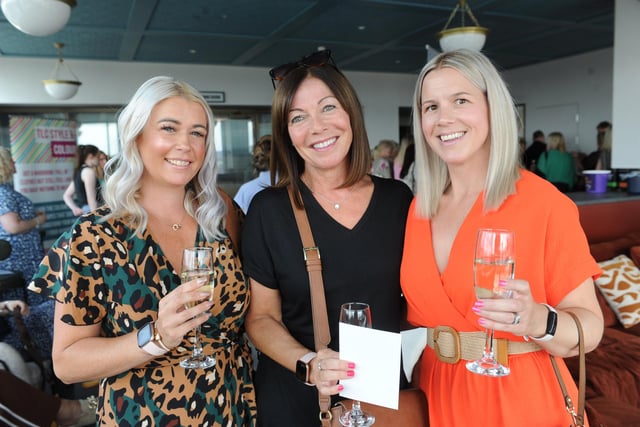 The Style Attic Summer Soiree at Moda New York Square. Pictured are Donna Land, Sharon Jennings and Rachael Smith, of Kippax.