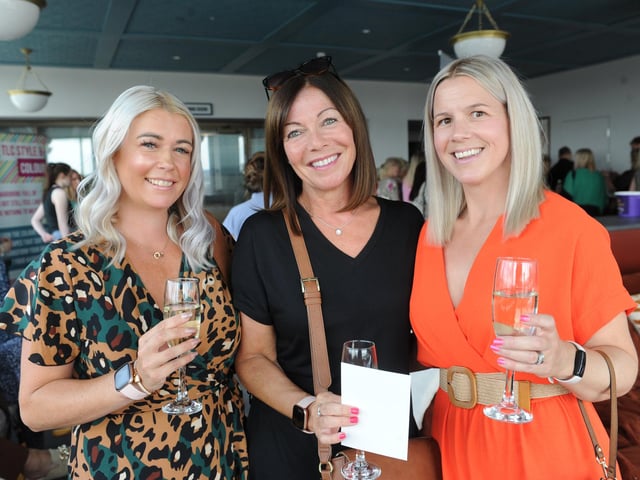 The Style Attic Summer Soiree at Moda New York Square. Pictured are Donna Land, Sharon Jennings and Rachael Smith, of Kippax.