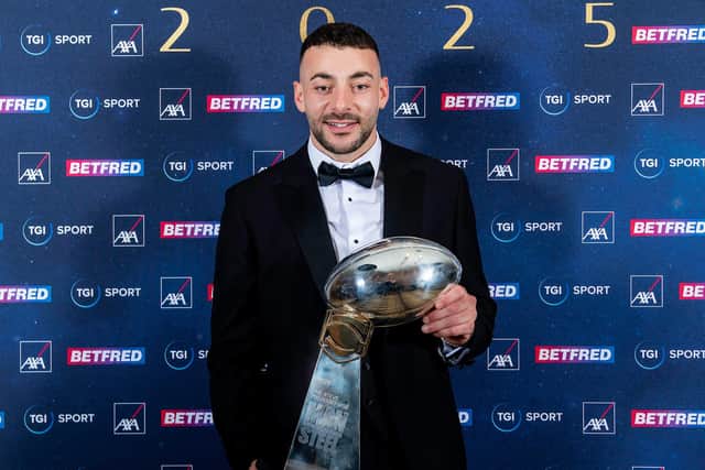Leeds Rhinos' Jake Connor is the reigning Steve Prescott Man of Steel. Picture by Allan McKenzie/SWpix.com.