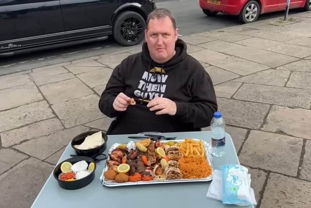 Danny was blown away by his platter at Mezaj Shawarma in Leeds.