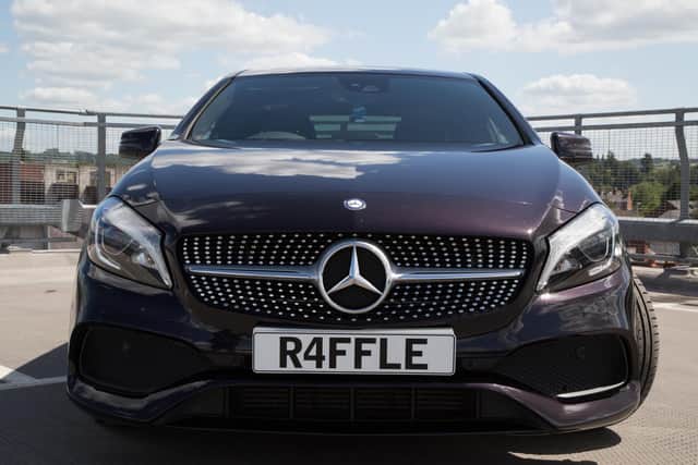 This Merc A 220D AMG Sport car and £1,000 cash is up for grabs