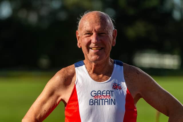 Tony Bowman is still active at 90. Photo: Alex Cousins/SWNS