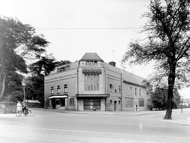 The Dominion Cinema on Montreal Avenue pictured in August 1937.  It opened in January 1934 with the first film to be shown was Cleaning Up starring George Gee. The last film to be screened was 'The Quiller Memorandum' with Alec Guinness, in March 1967. The building then became a bingo hall.