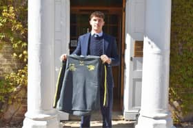 Pocklington School pupil Theo Roberts is training with Leeds Rhinos' academy. Picture by Pocklington School.
