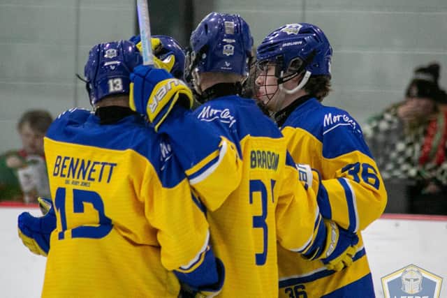BRIGHT FUTURE: Leeds Knights II's players impressed in defeat at Deeside. Picture: Nathan Malone/Knights Media.