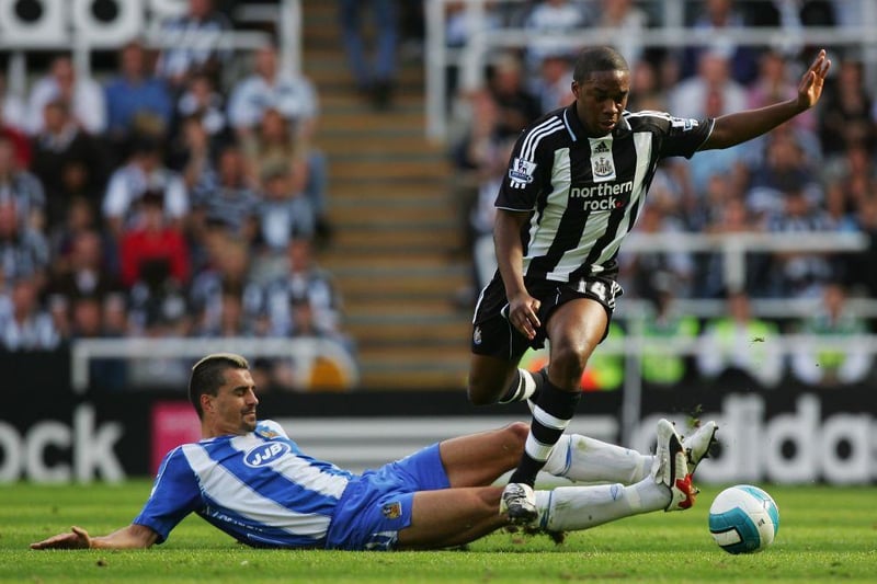 After leaving Newcastle United, the Frenchman played for Wigan Athletic before moving to Villa Park. N’Zogbia was due to move to Nantes in France in summer 2016 but a reported heart problem discovered in the medical stopped the transfer - he retired aged just 30 in summer 2016.
(Photo by Matthew Lewis/Getty Images)