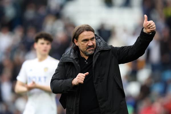 BACKING: For Leeds United and boss Daniel Farke, above, in the play-offs from ex-Whites midfielder David Prutton. Photo by Ed Sykes/Getty Images.