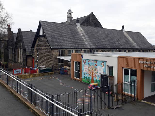 Horsforth Featherbank Primary School in Featherbank Avenue, Horsforth, was rated Outstanding in 2013.