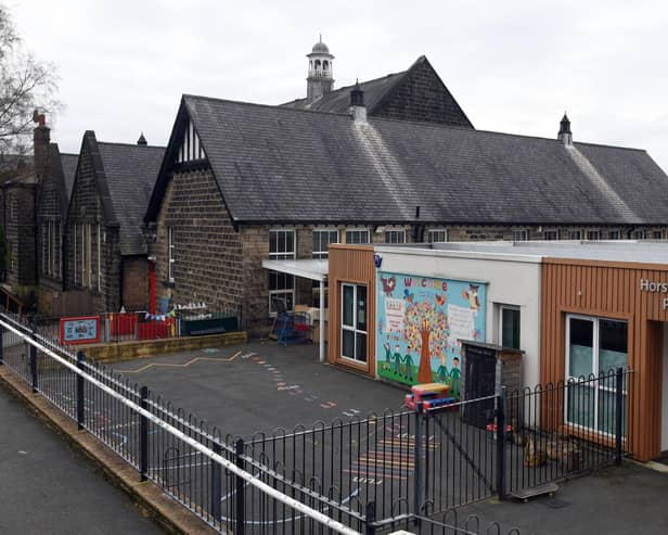 Horsforth Featherbank Primary School in Featherbank Avenue, Horsforth, was rated Outstanding in 2013.