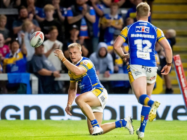 Another of Rhinos' four front-row casualties, the Aussie rolled an ankle in training last week. He could be available for next wekend's trip to Hull FC or the game after that, at Huddersfield Giants.